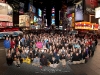 Group Photo in Times Square, NY